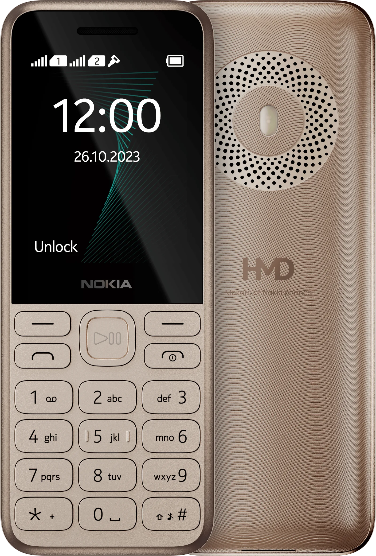 Nokia 130 (2023) Light Gold