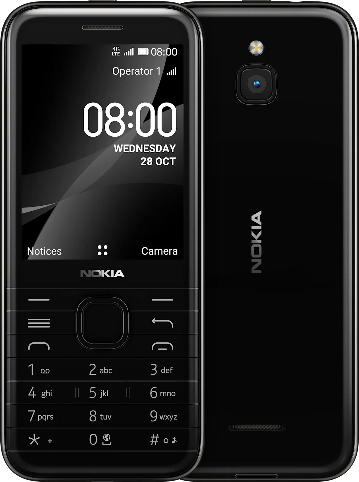 Nokia 8000 4G Black
