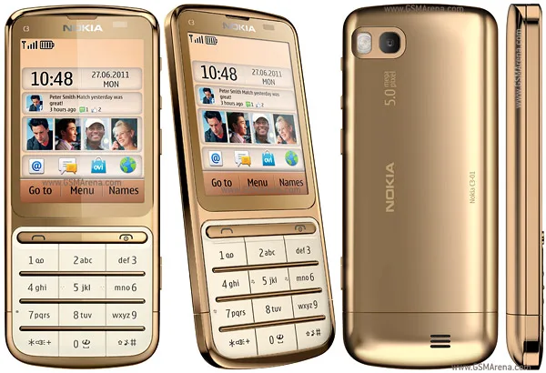 Nokia C3-01 Gold Edition