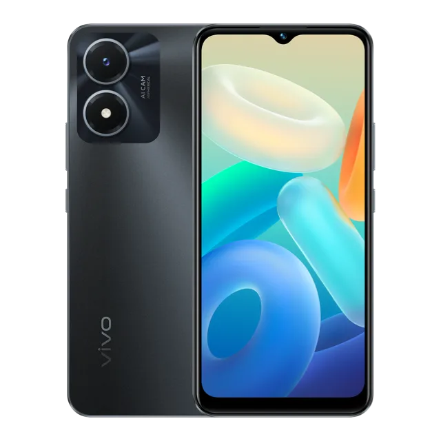vivo Y02s Fluorite Black