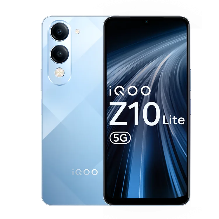 vivo iQOO Z10 Lite Titanium Blue