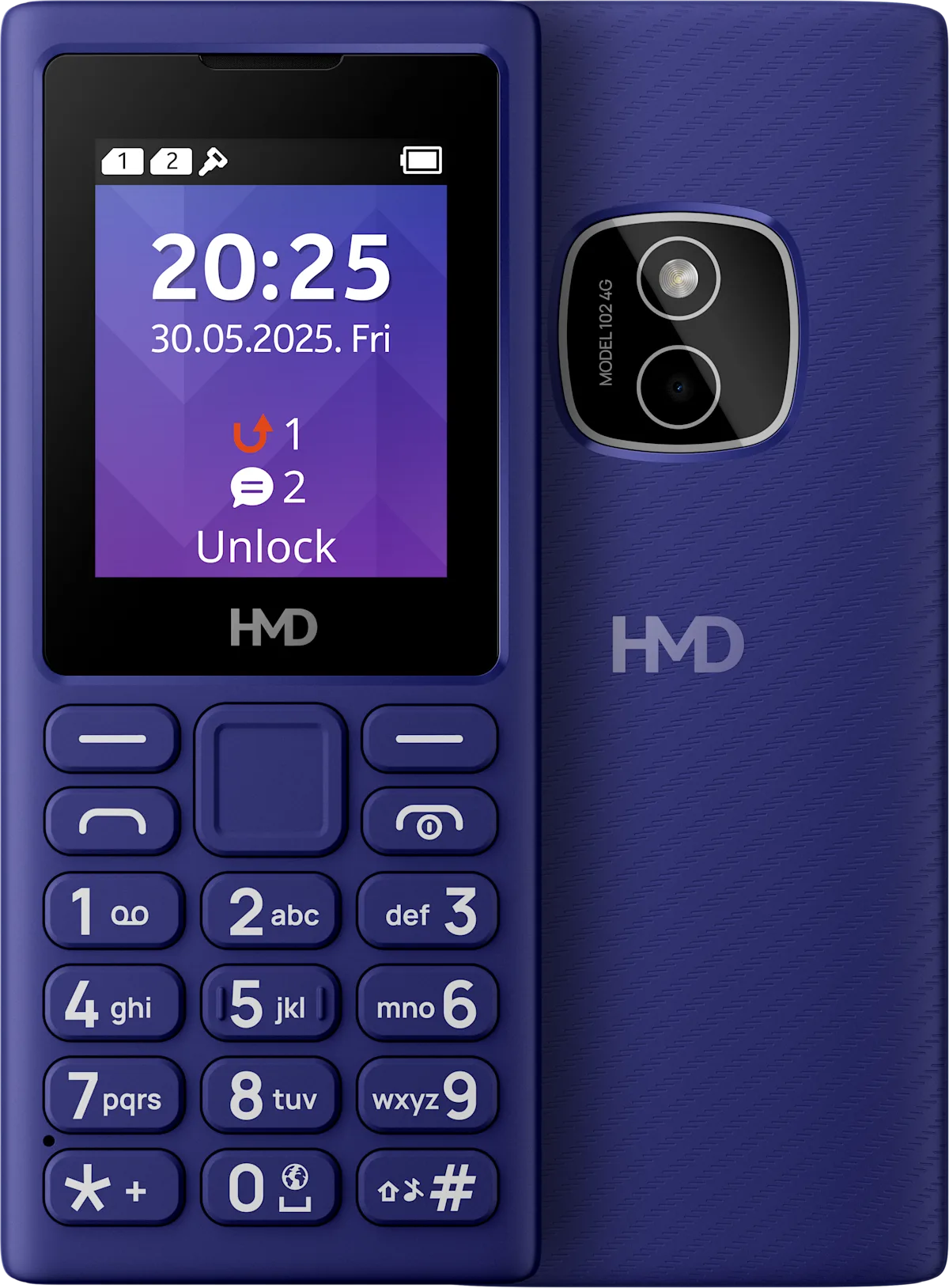 HMD 102 4G Purple