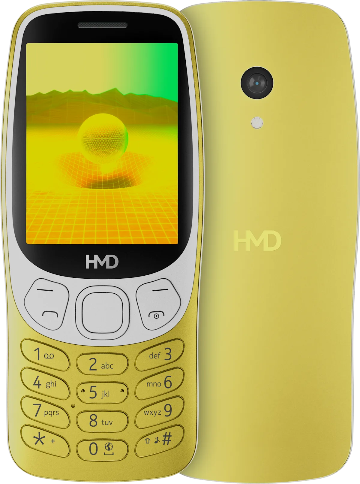 HMD 3210 Y2K Gold