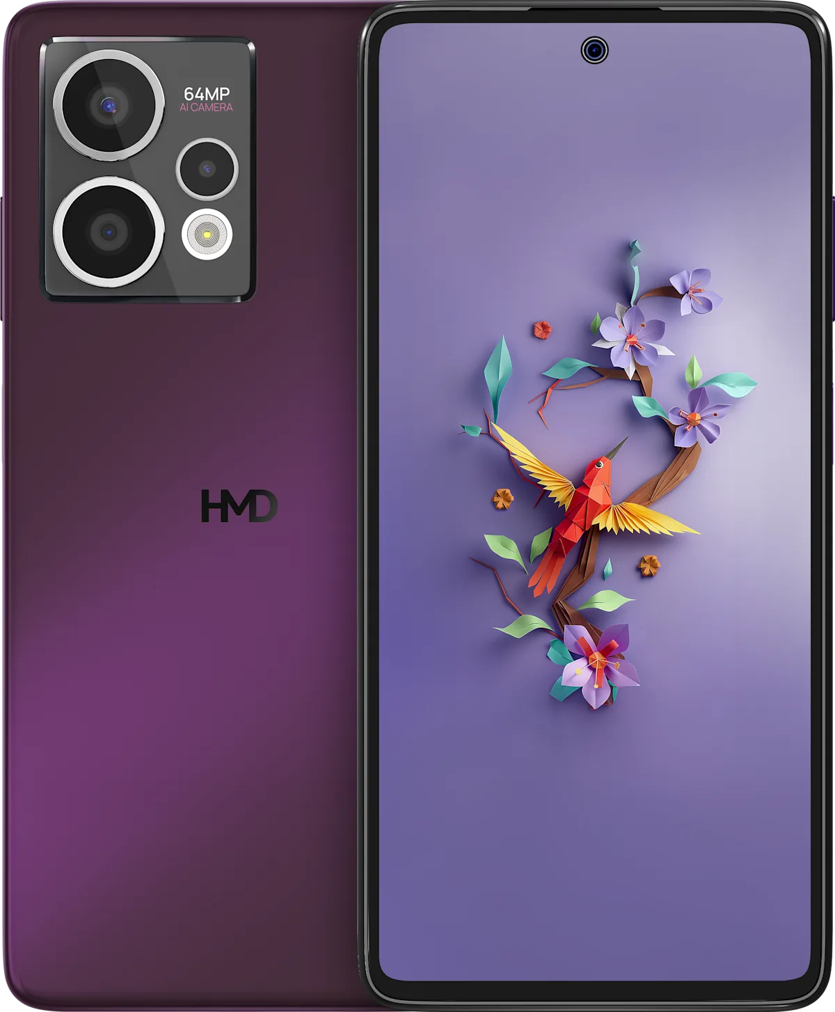 HMD Crest Max Deep Purple